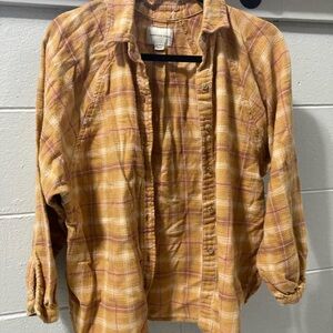 American Eagle Warm Plaid Shirt